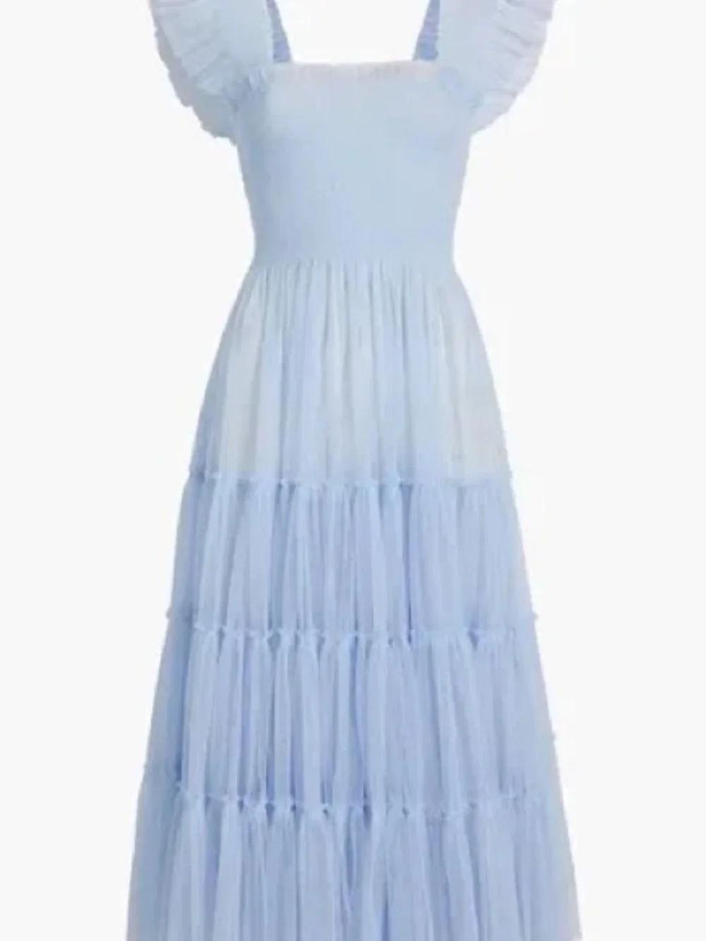 Hill House Home Collector’s Edition Ellie Nap Dress | Powder Blue Tulle | M NWT - Picture 1 of 7